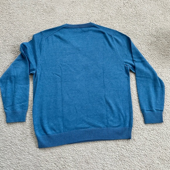 Nautica Men's Pima Cotton Blend V-Neck Pullover Sweater Size XL - Picture 11 of 11